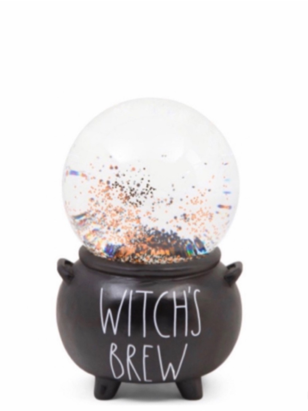 NEW Rae Dunn Witch's Brew Cauldron Halloween Snow Globe - Online Exclusive